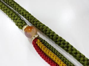 正絹　振袖用　手組帯締め